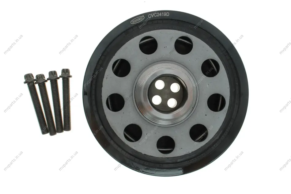 Шків колінвалу BMW 3 (E90/F30/F80)/ 5 (F10) 1.6-2.0 d 07- (з болтом), N47/M47 CORTECO 49419115 (фото 1)