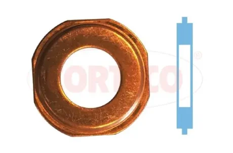 Шайба під форсунку Opel Combo 1.7 CDTI 04- (8x14.45x2) CORTECO 49430759