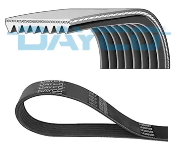 Ремінь генератора BMW 5 (G30/F90)/X3 (G01/F97) 16- B47 (8PK1162) DAYCO 8PK1162H (фото 1)
