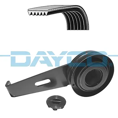 Комплект ременя генератора Citroen ZX/Peugeot 306 1.9D 92-01 (6PK1173) (+AC) DAYCO KPV451 (фото 1)
