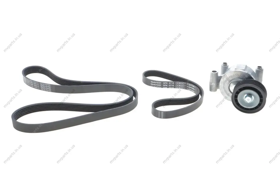 Комплект ременя генератора Mazda 3 2.0 09-14/5 1.8 05-10 (5PK716EE/6PK1310) DAYCO KPV964 (фото 1)