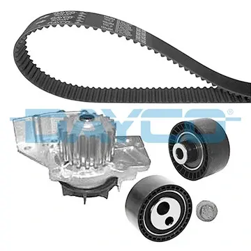 Комплект ГРМ + помпа Citroen Berlingo/Jumpy 2.0HDI, (DW10TD) DAYCO KTBWP1970 (фото 1)