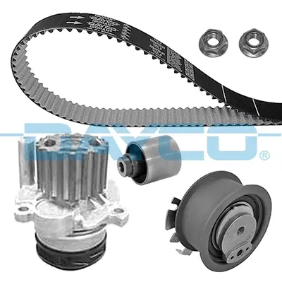 Комплект ГРМ + помпа VW Caddy III 07-10-/Golf IV/V 00-11/Passat 1.9T/2.0 TDI 00-09 DAYCO KTBWP2961 (фото 1)