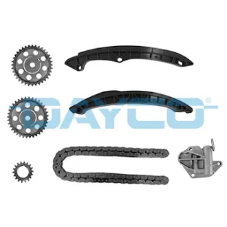Комплект ланцюга ГРМ VW Polo/Skoda Fabia 1.2 07-14 (z=130) (+ шестерні) DAYCO KTC1001