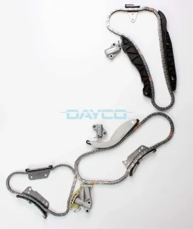 Комплект ланцюга ГРМ Hyundai H-1 (TQ)/Kia Sorento I (JC) 2.5CRDi 01- DAYCO KTC1045