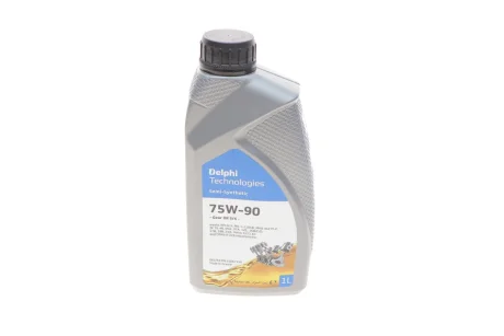 Олива трансмісійна 75W90 Gear Oil 5/4 (1L) (GL5/MAN 342 M-2/Volvo 1273.10/MIL L 2105D) DELPHI Delphi 25067150