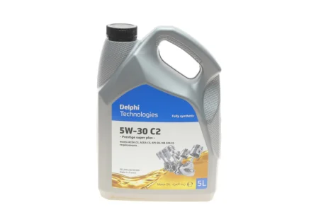 Олива 5W30 Prestige Super Plus C2 (5L) (MB 229.31/PSA B71 2290-2017) DELPHI Delphi 28236308