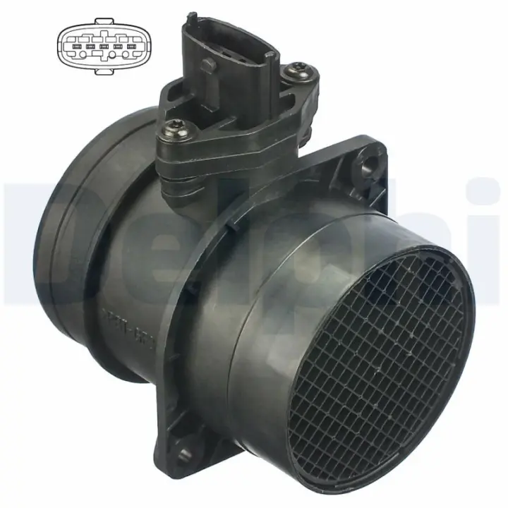 Витратомір повітря Ford Mondeo III 1.8 SCi 03-07 DELPHI Delphi AF10279-12B1 (фото 1)