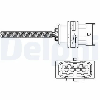 Лямбда зонд Opel Combo 1.6 16V 06- DELPHI Delphi ES10789-12B1