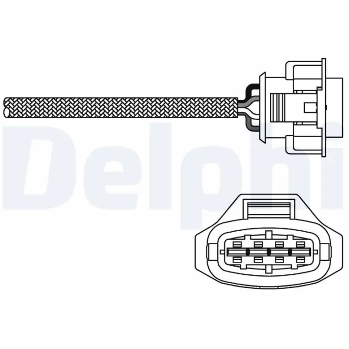 Лямбда зонд Opel Astra H/Combo/Zafira 1.4/1.6 CNG 05- DELPHI Delphi ES10790-12B1 (фото 1)