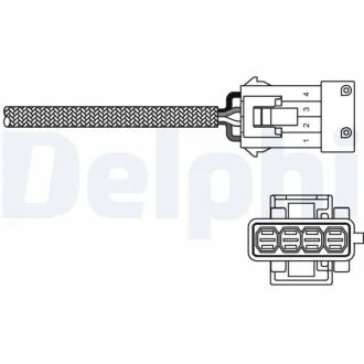 Лямбда зонд Peugeot Partner/Citroen Berlingo 1.1-1.8 96-11 DELPHI Delphi ES10797-12B1