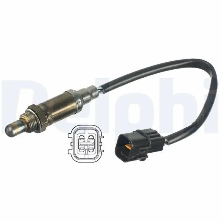 Лямбда зонд Mitsubishi Outlander 2.0-2.4 06-/Skoda Fabia 1.4 16V 99- DELPHI Delphi ES11119-12B1 (фото 1)