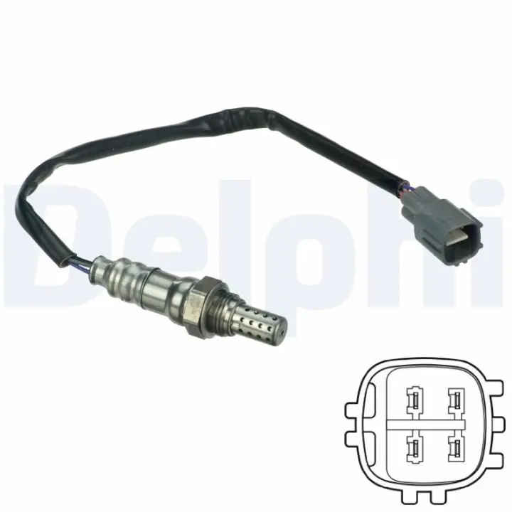 Лямбда зонд Toyota Land Cruiser Prado 3.0 D-4D/4.0 VVTi 02-/90 3.4 i 24V 96-02/200 4.6-4.7 V8 10- DELPHI Delphi ES20118-12B1 (фото 1)