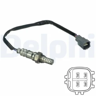 Лямбда зонд Toyota Land Cruiser Prado 3.0 D-4D/4.0 VVTi 02-/90 3.4 i 24V 96-02/200 4.6-4.7 V8 10- DELPHI Delphi ES20118-12B1