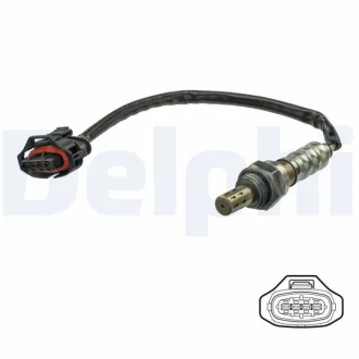 Лямбда зонд Opel Astra H/J/Vectra C 1.6/1.8 04- DELPHI Delphi ES21177-12B1
