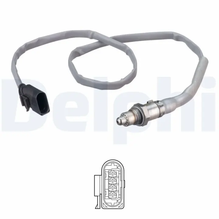 Лямбда зонд VW Golf VII/Passat 1.8/2.0 TSI 15- DELPHI Delphi ES21272-12B1 (фото 1)
