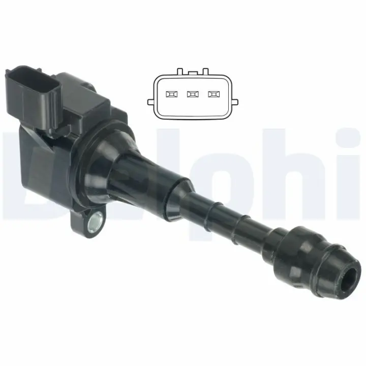 Котушка запалювання Nissan 350Z/Infiniti FX 3.5 02- DELPHI Delphi GN10246-12B1 (фото 1)