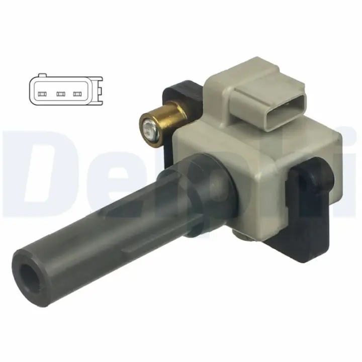Котушка запалювання Subaru Forester 2.0/2.5 05-13 DELPHI Delphi GN10484-12B1 (фото 1)