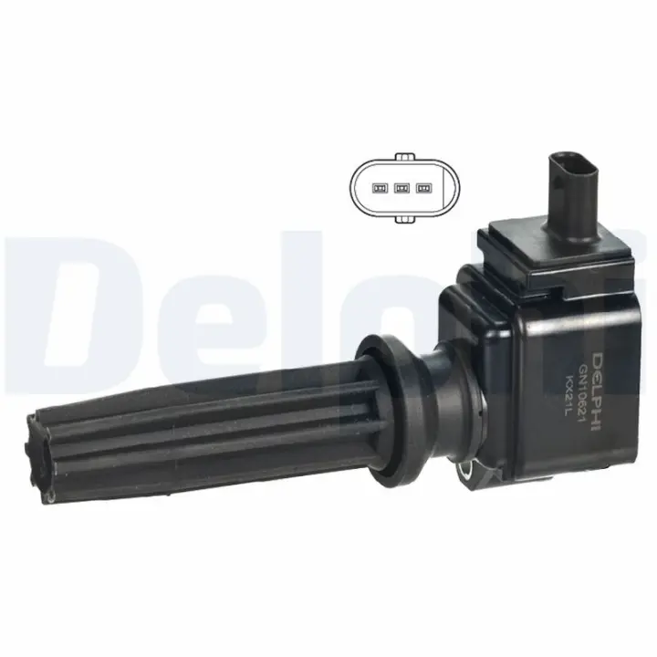 Котушка запалювання Ford Focus/Mondeo/Kuga 2.0/2.3 13-/Volvo S60/S80/V60/V70 2.0 10-16 DELPHI Delphi GN10621-12B1 (фото 1)