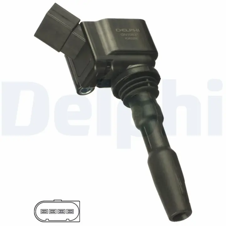 Котушка запалювання VW Caddy/Skoda Octavia 1.0-1.4TSI 12- DELPHI Delphi GN10631-12B1 (фото 1)