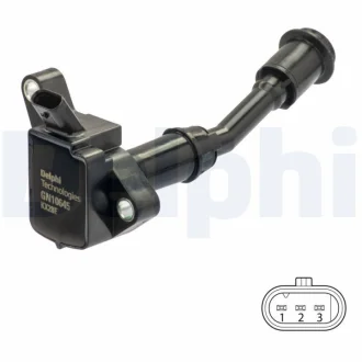 Котушка запалювання Ford Focus 1.5Ecoboost 14- DELPHI Delphi GN10645-12B1