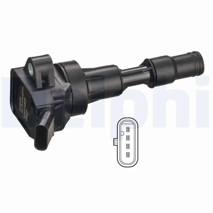 Котушка запалювання Hyundai i10/i20/i30/Kona/Kia Picanto/Rio 11- DELPHI Delphi GN11002-12B1 (фото 1)