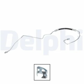 Шланг гальмівний (задній) (R) Citroen Berlingo/Peugeot Partner 08- DELPHI Delphi LH7604