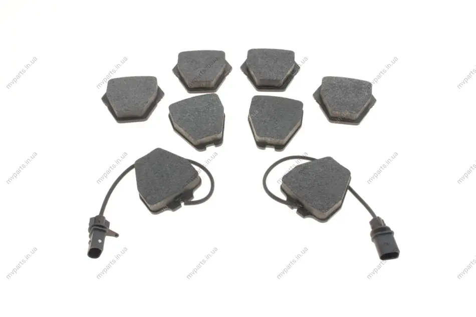 Колодки гальмівні (передні) Audi A4 97-01/A6 97-05/VW Passat B5 00-05 (Trw) (+датчики) DELPHI Delphi LP1703 (фото 1)