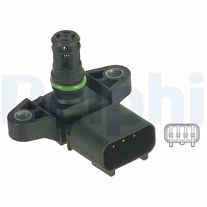 Датчик тиску наддува Ford Transit 2.0TDCi/2.3 16V/2.4TDE 00-06 DELPHI Delphi PS10122 (фото 1)