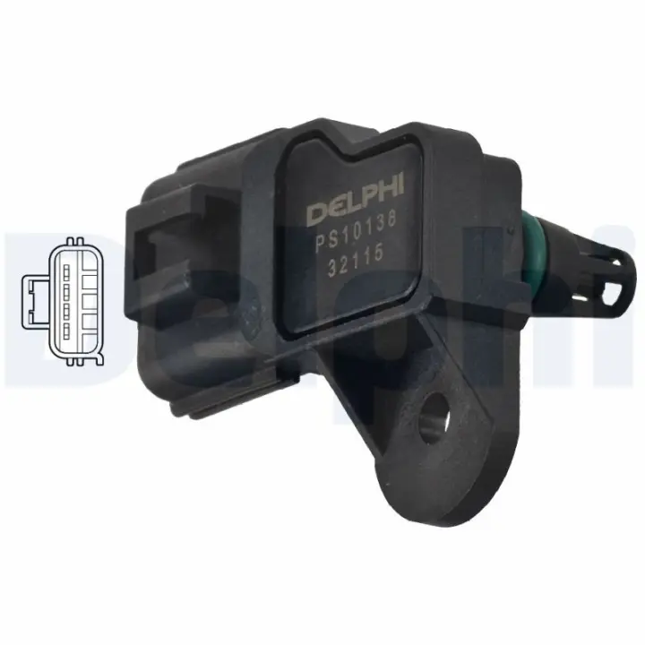 Датчик тиску наддува Ford Transit 2.2/2.4/3.2TDCi/Peugeot Boxer 2.2HDi 06- DELPHI Delphi PS10138 (фото 1)