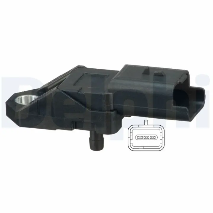 Датчик тиску наддува Peugeot Bipper 1.4HDi 08-/Expert 2.0 HDi 16V 00-06 DELPHI Delphi PS10173 (фото 1)