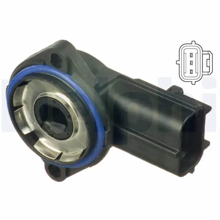 Датчик положення заслонки дросельної Ford Transit Connect 1.8 16V 02-13 DELPHI Delphi SS10528-12B1 (фото 1)