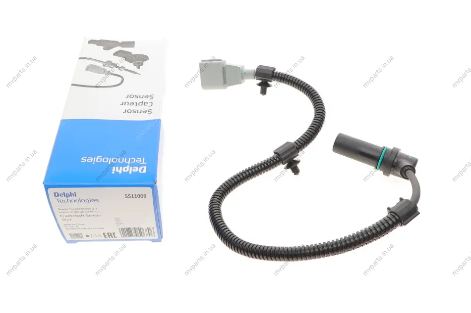 Датчик положення колінвалу VW T5 1.9TDi 03-09 DELPHI Delphi SS11009 (фото 1)