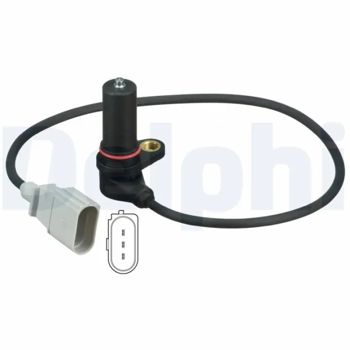 Датчик положення колінвалу VW Caddy II 1.9TDI 96-04 DELPHI Delphi SS11053 (фото 1)