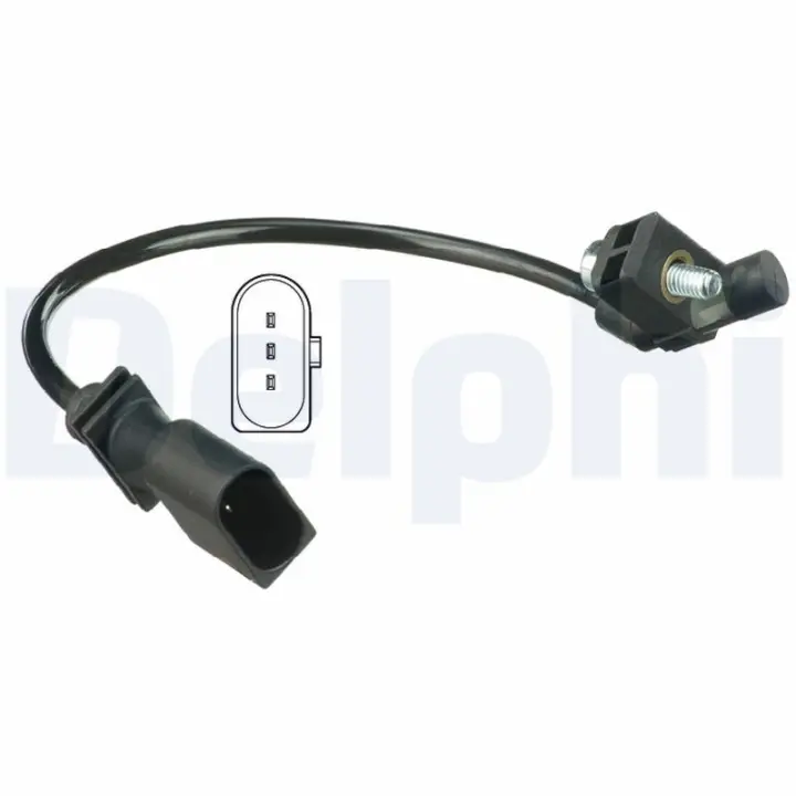 Датчик положення колінвалу BMW 3 (E46/E90)/5 (E60) 1.8-3.5 d 00-10 M47/M57//N57 DELPHI Delphi SS11056 (фото 1)