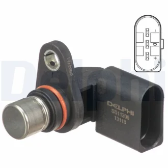 Датчик положення розподільного валу VW T4/T5 2.8 VR6/3.2 V6 95-09 DELPHI Delphi SS11206