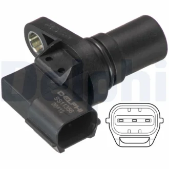 Датчик положення розподільного валу Mazda 3/5/6/CX-7 03- DELPHI Delphi SS11356