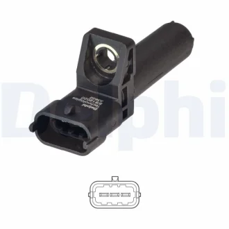 Датчик положення колінвалу MB Sprinter CDI 06- DELPHI Delphi SS12020-12B1