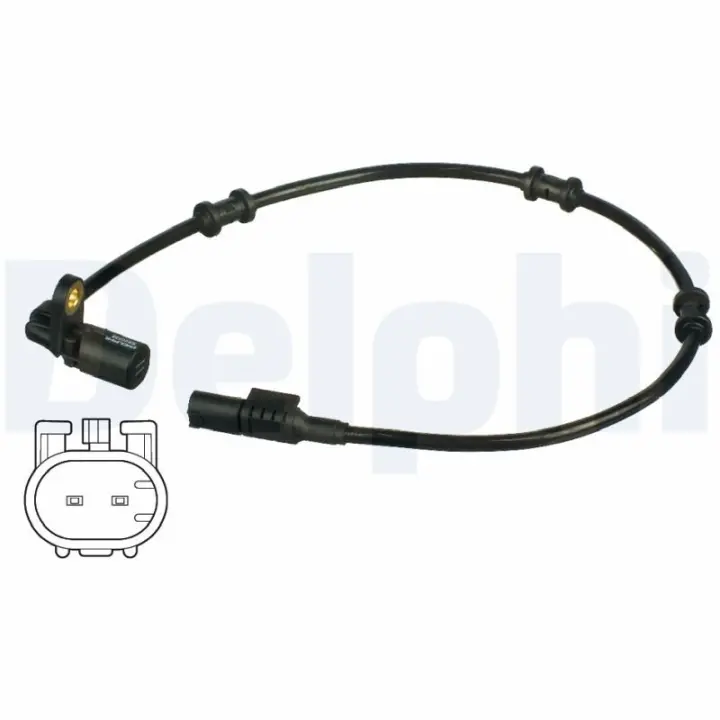 Датчик ABS (задній) MB M-class (W163) 98-05 (R) DELPHI Delphi SS20338 (фото 1)