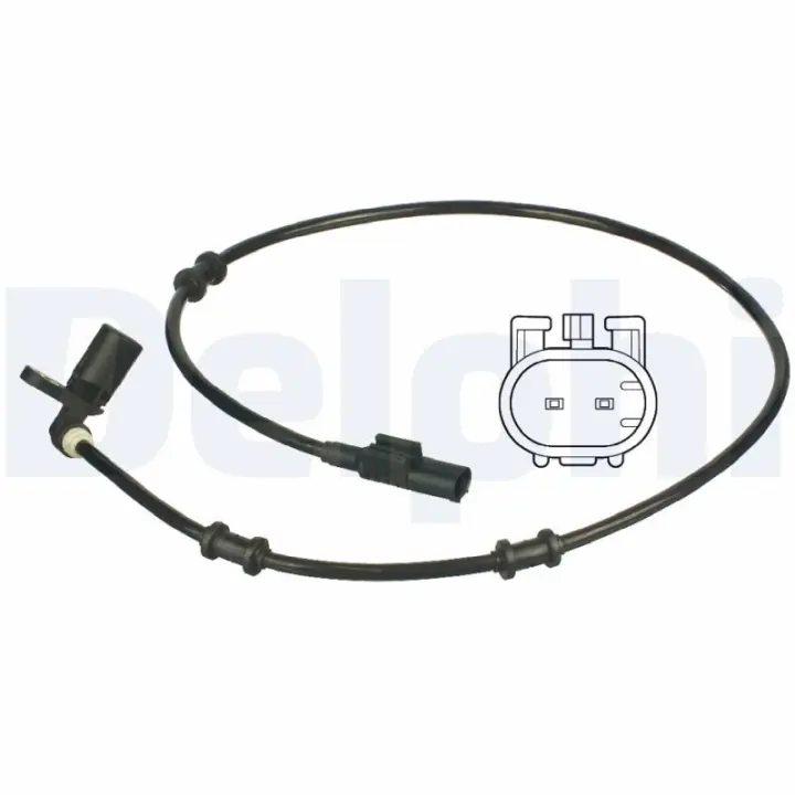 Датчик ABS (передній) MB M-class (W163) 98-05 (L) DELPHI Delphi SS20341 (фото 1)
