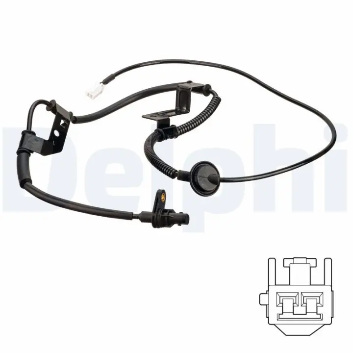 Датчик ABS (задній) Kia Carens 05-13 (L) DELPHI Delphi SS20533 (фото 1)