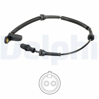Датчик ABS (передній) Renault Master II 1.9D-2.0D 00- DELPHI Delphi SS20574