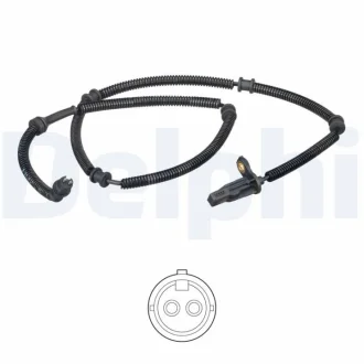 Датчик ABS (задній) Renault Master II 98- DELPHI Delphi SS20575