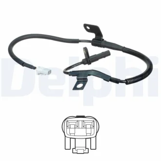 Датчик ABS (передній) Kia Sorento 06-11 (L) DELPHI Delphi SS20621