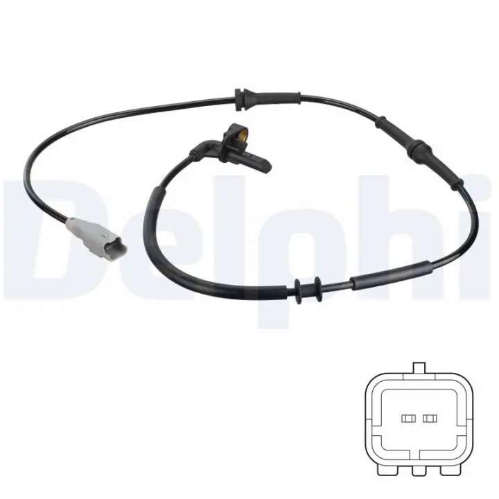 Датчик ABS (задній) (L) Citroen Berlingo 96-05 DELPHI Delphi SS20761 (фото 1)