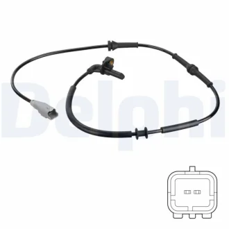 Датчик ABS (задній) (L) Citroen Berlingo 96-05 DELPHI Delphi SS20761