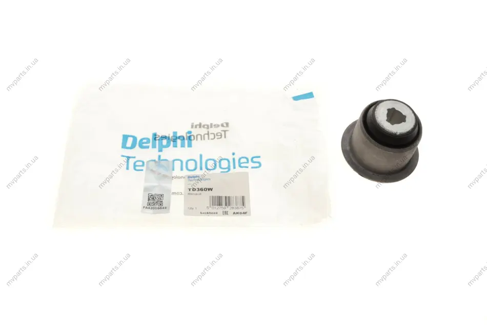 Сайлентблок важеля (переднього) Renault Kangoo 97- DELPHI Delphi TD360W (фото 1)