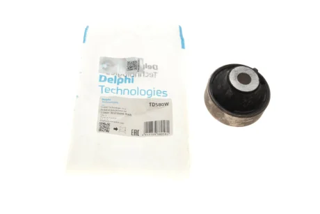 Сайлентблок важеля (переднього/знизу/ззаду) Nissan Micra 02-10/Note 06-13 DELPHI Delphi TD580W