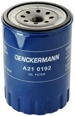 Фільтр оливний KIA K2700 -99, PREGIO 2.7 D (вир-во DENCKERMANN) Denckermann A210192 (фото 1)