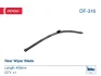 Щітка склоочис. 400 безкаркас.(вир-во Denso) DENSO DF-316 (фото 2)